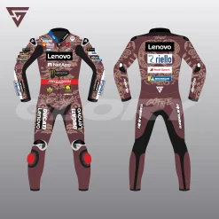 Franccessco Bagnia 2025 MotoGP Suit Ducati Lenovo Team Image
