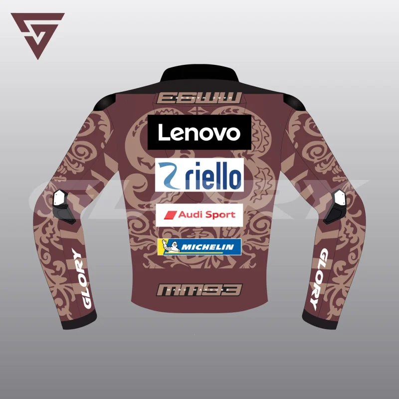 Marc Marquez 2025 MotoGP Jacket Ducati Lenovo Team Image Two Marc Marquez 2025 MotoGP Jacket Ducati Lenovo Team Image Two