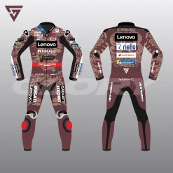 Marc Marquez 2025 MotoGP Suit Ducati Lenovo Team Image