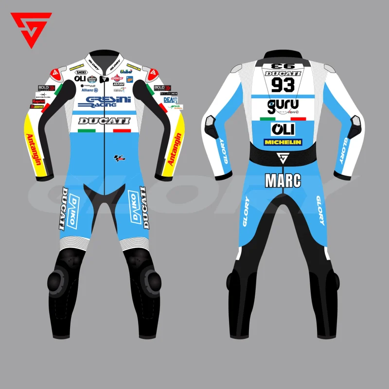 Marc Marquez MotoGP 2024 Suit Gresini Racing MotoGP Image