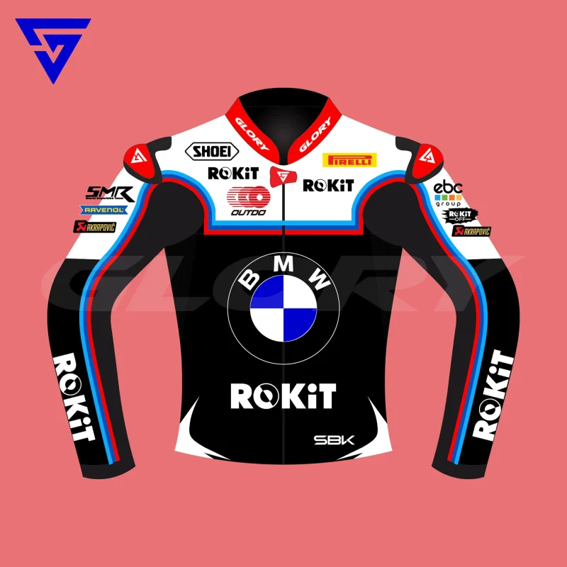 Michael Van Der Mark WSBK 2025 Jacket ROKiT BMW Motorrad WorldSBK Team Image One
