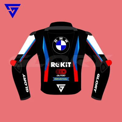 Michael Van Der Mark WSBK 2025 Jacket ROKiT BMW Motorrad WorldSBK Team Image Two