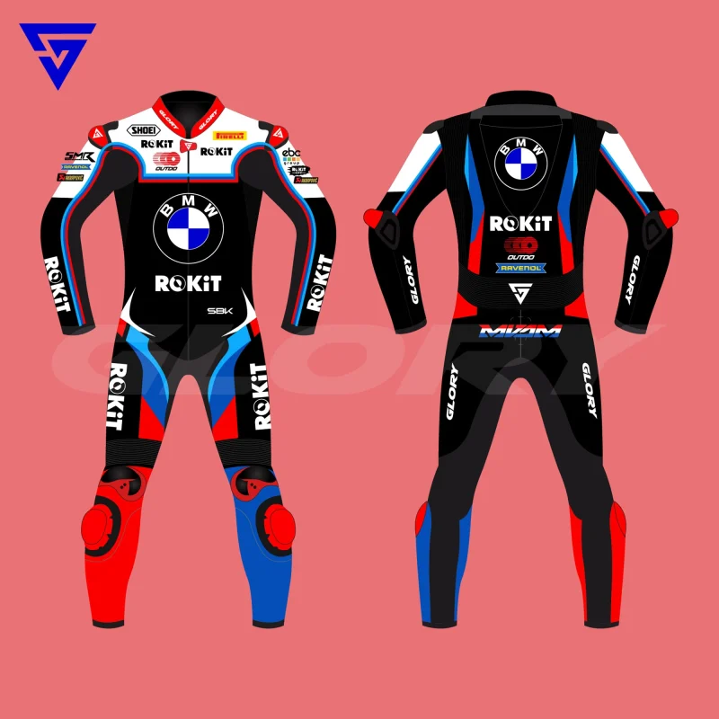 Michael Van Der Mark WSBK 2025 Suit ROKiT BMW Motorrad WorldSBK Team Image