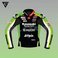 Axel Bassani WSBK 2024 Jacket Kawasaki Racing Team WorldSBK Image One