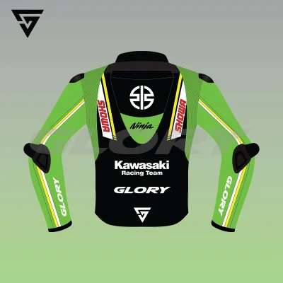 Axel Bassani WSBK 2024 Jacket Kawasaki Racing Team WorldSBK Image Two