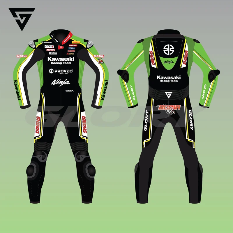 Axel Bassani WSBK 2024 Suit Kawasaki Racing Team WorldSBK Image