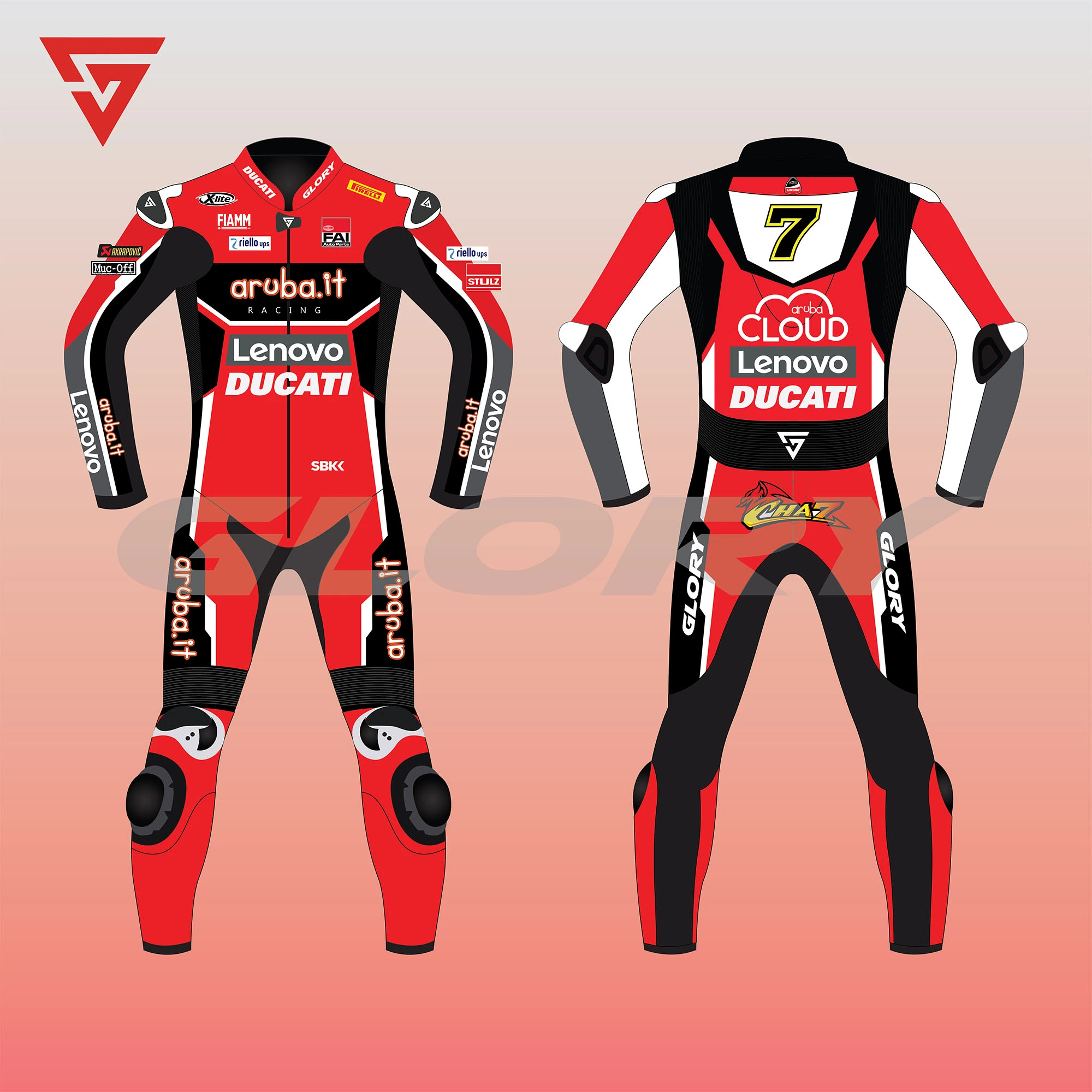 Chaz Davies MotoGP 2020 Suit Ducati Image
