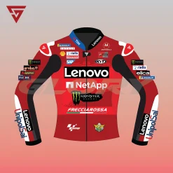 Enea Bastianini MotoGP 2024 Jacket Ducati Lenovo Team Image One