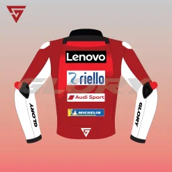 Enea Bastianini MotoGP 2024 Jacket Ducati Lenovo Team Image Two Enea Bastianini MotoGP 2024 Jacket Ducati Lenovo Team Image Two