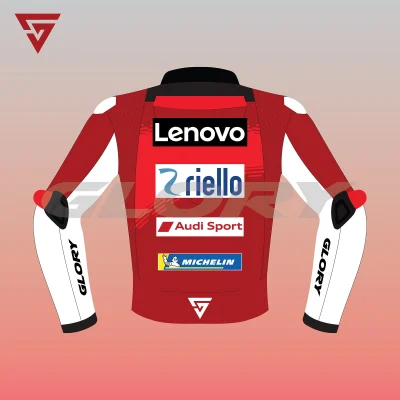 Enea Bastianini MotoGP 2024 Jacket Ducati Lenovo Team Image Two