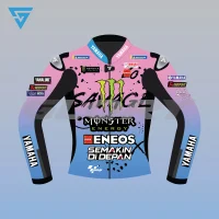 Fabio Quartararo MotoGP Franch 2024 Jacket Monster Energy Yamaha MotoGP Team Image One