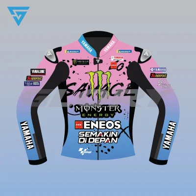 Fabio Quartararo MotoGP Franch 2024 Jacket Monster Energy Yamaha MotoGP Team Image One