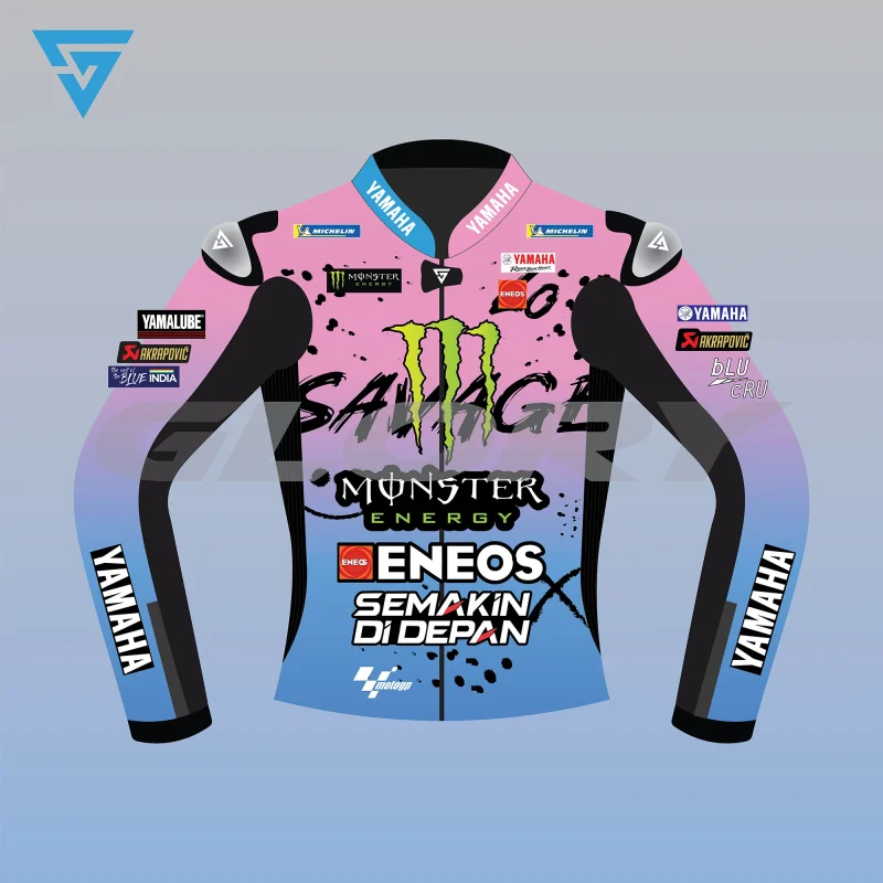 Fabio Quartararo MotoGP Franch 2024 Jacket Monster Energy Yamaha MotoGP Team Image One