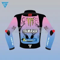 Fabio Quartararo MotoGP Franch 2024 Jacket Monster Energy Yamaha MotoGP Team Image Two
