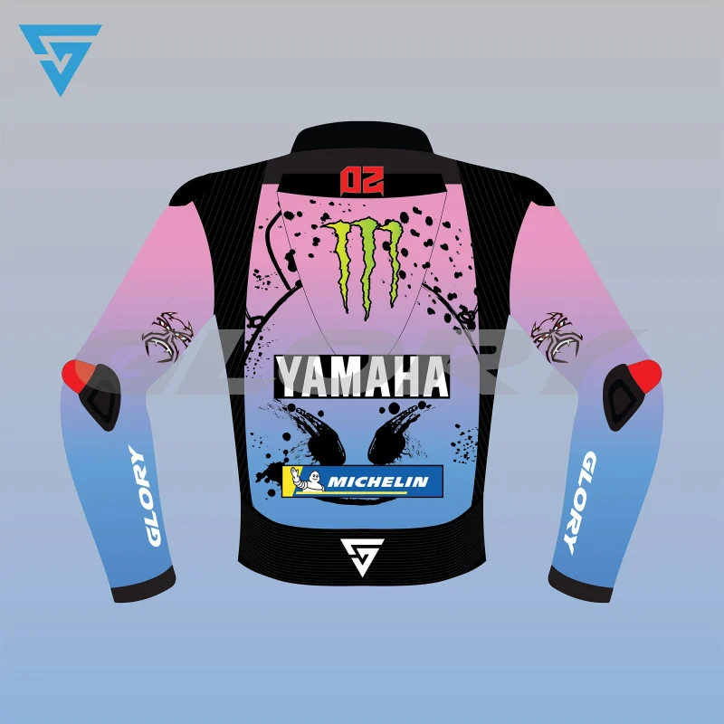Fabio Quartararo MotoGP Franch 2024 Jacket Monster Energy Yamaha MotoGP Team Image Two Fabio Quartararo MotoGP Franch 2024 Jacket Monster Energy Yamaha MotoGP Team Image Two