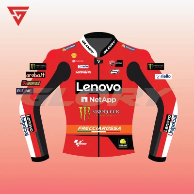 Francesco Bagnaia MotoGP 2023 Jacket Ducati Lenovo Team Image One