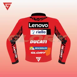 Francesco Bagnaia MotoGP 2023 Jacket Ducati Lenovo Team Image Two Francesco Bagnaia MotoGP 2023 Jacket Ducati Lenovo Team Image Two