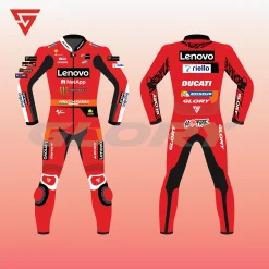 Francesco Bagnaia MotoGP 2023 Suit Ducati Lenovo Team Image