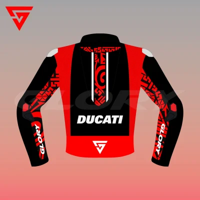 Francesco Bagnaia MotoGP Winter Test 2024 Suit Ducati Lenovo Team Image Two
