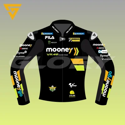 Luca Marini MotoGP 2023 Jacket Mooney VR46 Racing Team Image One