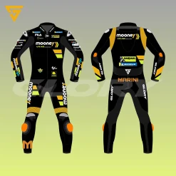 Luca Marini MotoGP 2023 Suit Mooney VR46 Racing Team Image