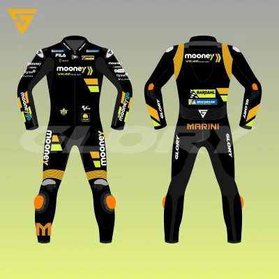 Luca Marini MotoGP 2023 Suit Mooney VR46 Racing Team Image