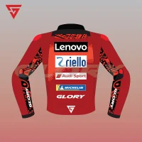 Francesco Bagnaia MotoGP 2024 Jacket Ducati Lenovo Team Image Two