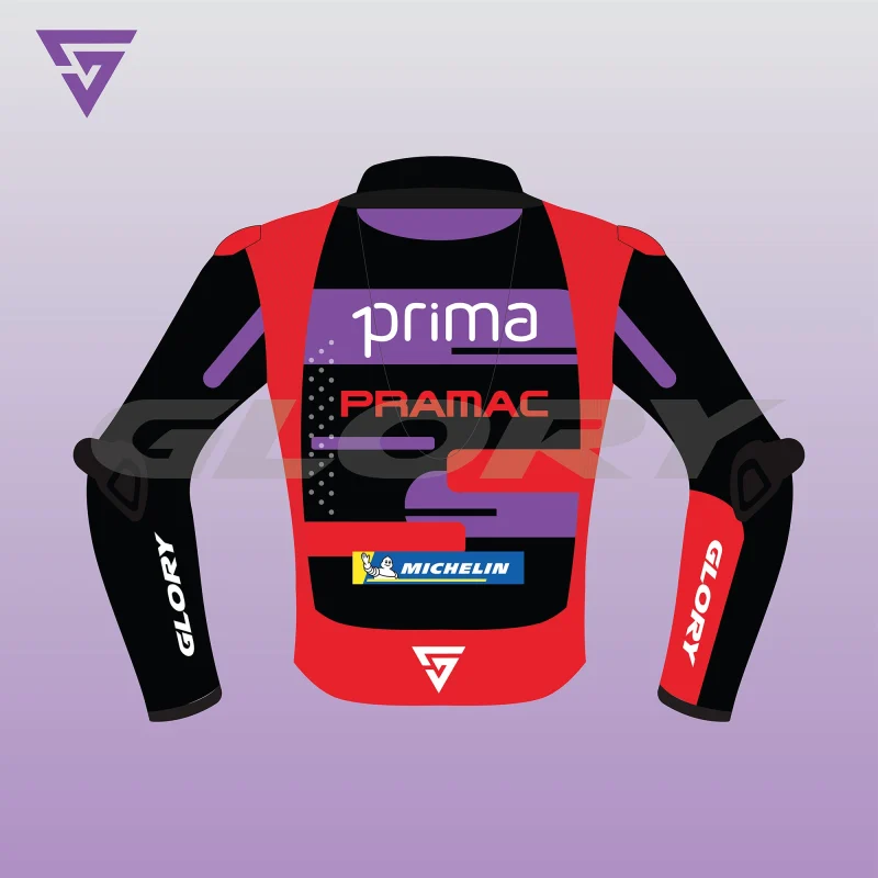 Franco Morbidelli MotoGP 2024 Jacket Prima Pramac Racing Image Two Franco Morbidelli MotoGP 2024 Jacket Prima Pramac Racing Image Two