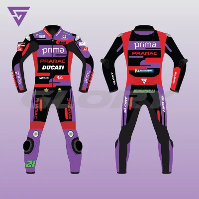 Franco Morbidelli MotoGP 2024 Suit Prima Pramac Racing Image