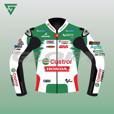 Johann Zarco MotoGP 2024 Jacket Castrol Honda LCR Image One