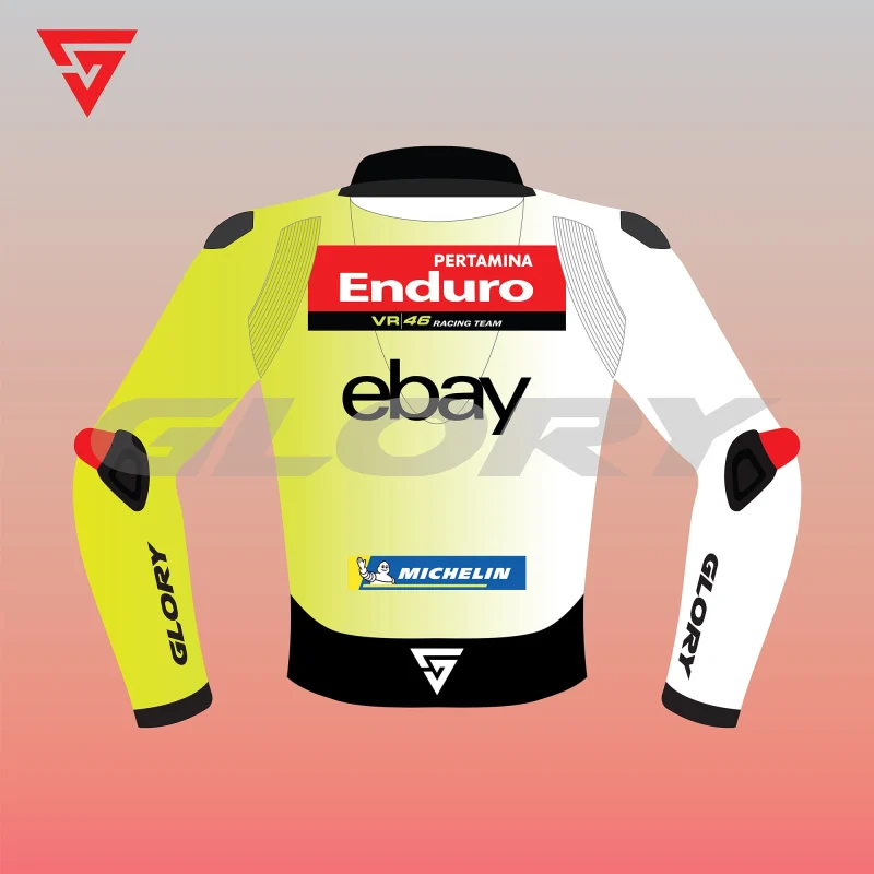 Marco Bezzechi MotoGP 2024 Jacket Pertamina Enduro VR46 Racing Team Image Two Marco Bezzechi MotoGP 2024 Jacket Pertamina Enduro VR46 Racing Team Image Two