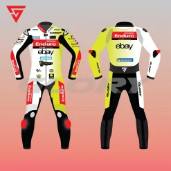 Marco Bezzechi MotoGP 2024 Suit Pertamina Enduro VR46 Racing Team Image