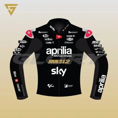 Maverick Vinales Winter Test MotoGP 2024 Jacket Aprilia Race Image One