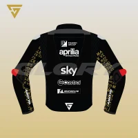 Maverick Vinales Winter Test MotoGP 2024 Jacket Aprilia Race Image Two