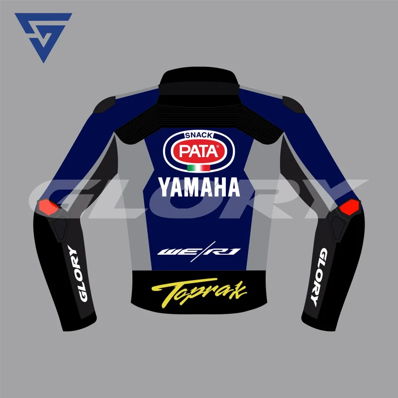 Toprak Razgatlioglu WSBK 2022 Jacket Pata Yamaha with Brixx WorldSBK Image Two Toprak Razgatlioglu WSBK 2022 Jacket Pata Yamaha with Brixx WorldSBK Image Two