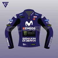 Valentino Rossi MotoGP 2018 Jacket Losail Circuit Movistar Yamaha MotoGP Image One