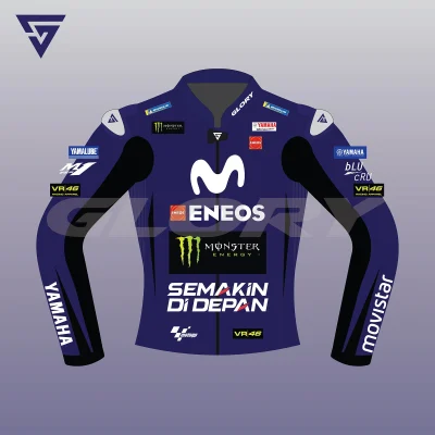 Valentino Rossi MotoGP 2018 Jacket Losail Circuit Movistar Yamaha MotoGP Image One