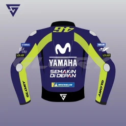 Valentino Rossi MotoGP 2018 Jacket Losail Circuit Movistar Yamaha MotoGP Image Two Valentino Rossi MotoGP 2018 Jacket Losail Circuit Movistar Yamaha MotoGP Image Two