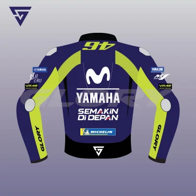 Valentino Rossi MotoGP 2018 Jacket Losail Circuit Movistar Yamaha MotoGP Image Two