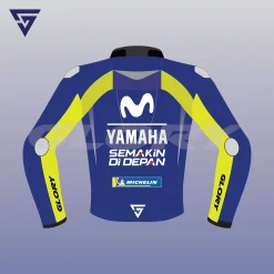 Valentino Rossi MotoGP 2018 Jacket Movistar Yamaha MotoGP Image Two Valentino Rossi MotoGP 2018 Jacket Movistar Yamaha MotoGP Image Two