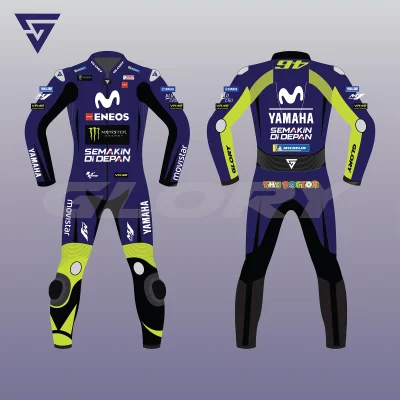 Valentino Rossi MotoGP 2018 Suit Losail Circuit Movistar Yamaha MotoGP Image