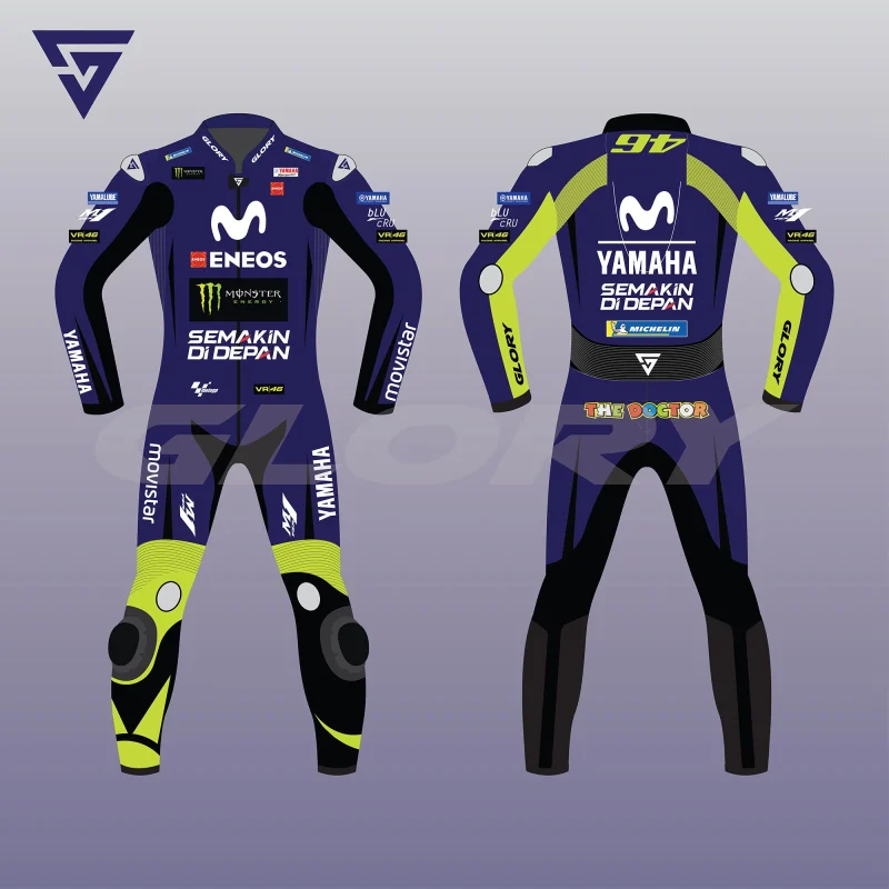 Valentino Rossi MotoGP 2018 Suit Losail Circuit Movistar Yamaha MotoGP Image