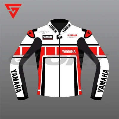Yamaha Motorcycle Racing Jacket 60 Anniversary Image One